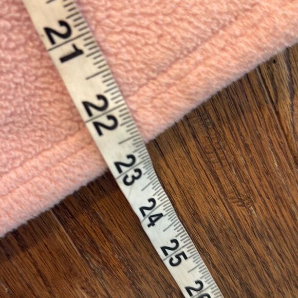 L.L. Bean Katahdin pink quarter zip hooded fleece M - Picture 4 of 10
